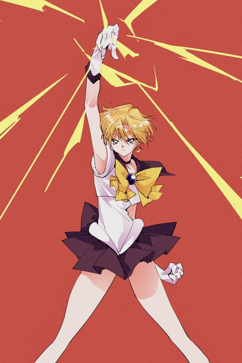 1girl, bishoujo_senshi_sailor_moon, blonde_hair, blue_eyes, earrings, gloves, highres, jewelry