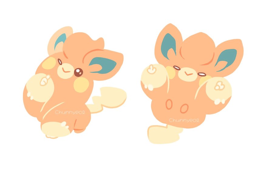 :>, artist_name, chunnyeol, closed_mouth, commentary, english_commentary, highres, lying