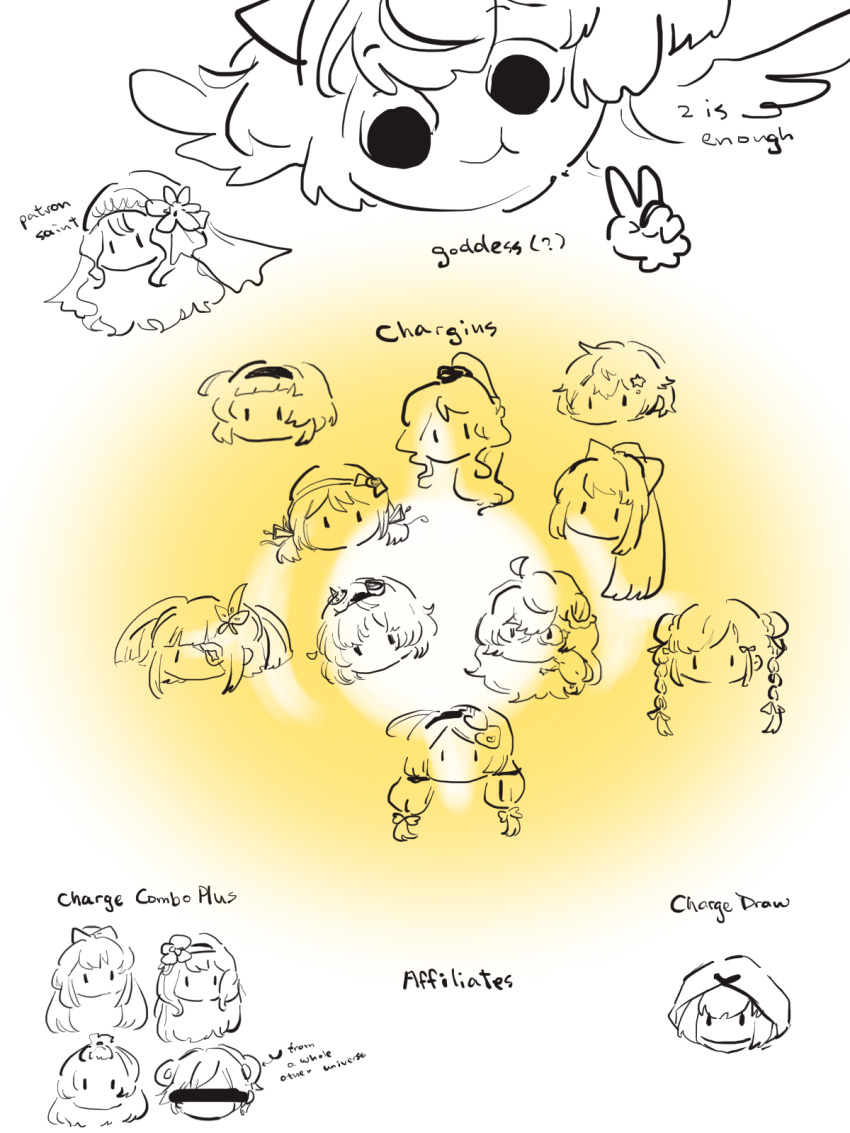 6+girls, ahoge, amane_tsukasa, amane_tsukuyo, azumi_hagumu, bangs_pinned_back, braid, censored