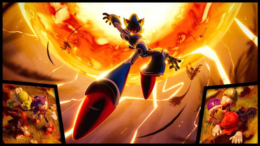 3d, 4boys, absurdres, black_border, border, brothers, bulging_eyes, commentary