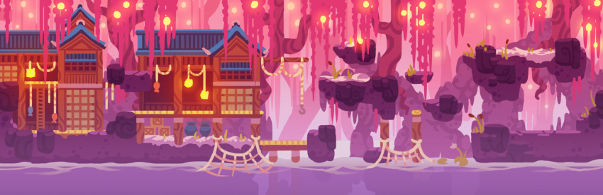 annamaria_klimkovich, architecture, bridge, fish, fish_hook, fishing_net, highres, ladder