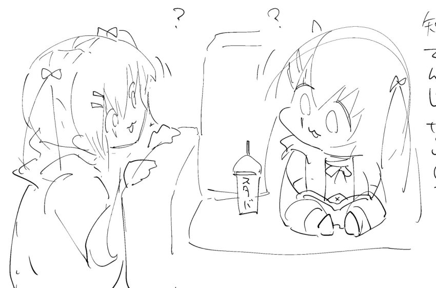 2girls, abonnu_(adooonnu), dummy_(girls'_frontline), girls'_frontline, multiple_girls, twitter, ump9_(girls'_frontline)