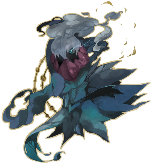 00s, blue_eyes, brown_outline, coco7, darkrai, full_body, gen_4_pokemon, glowing