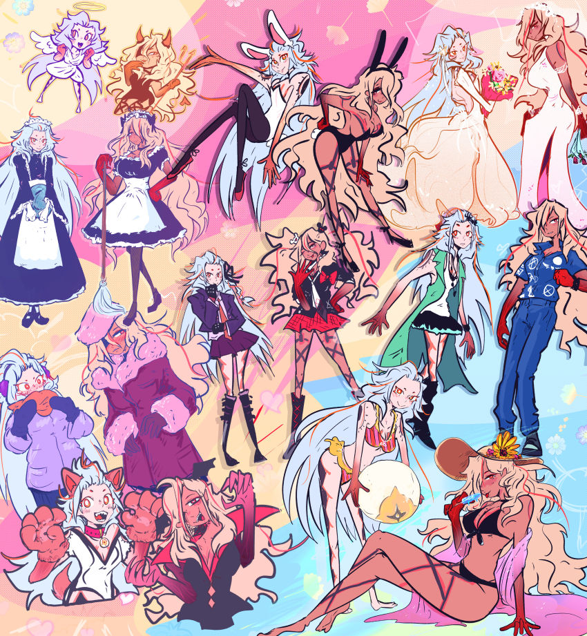 2girls, :3, :d, :p, absurdres, ai_the_somnium_files, ai_the_somnium_files:_nirvana_initiative, aiba_(ai_the_somnium_files)