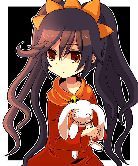 1girl, ashley_(warioware), bad_id, bad_pixiv_id, black_hair, brown_eyes, female_focus, long_hair