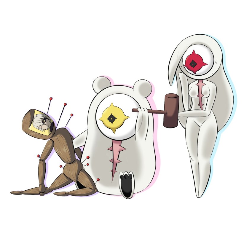 ai_the_somnium_files, ai_the_somnium_files:_nirvana_initiative, aiba_(ai_the_somnium_files), date_kaname, ememtrp, eyeball, hammer, highres