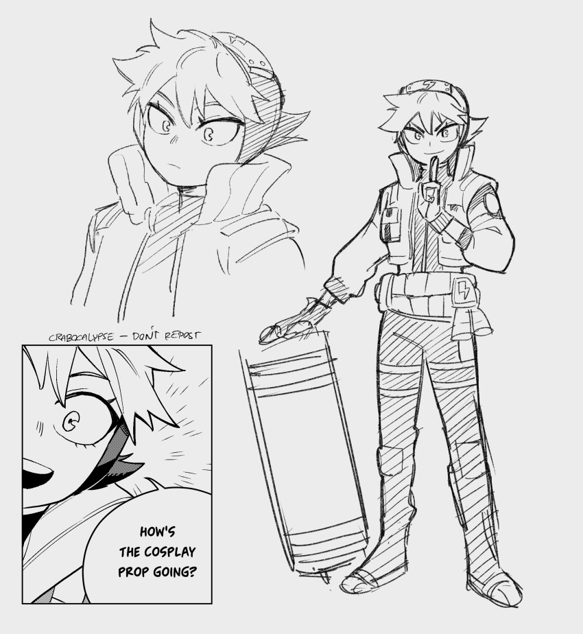 1girl, absurdres, animification, apex_legends, bodysuit, commentary, english_commentary, english_text