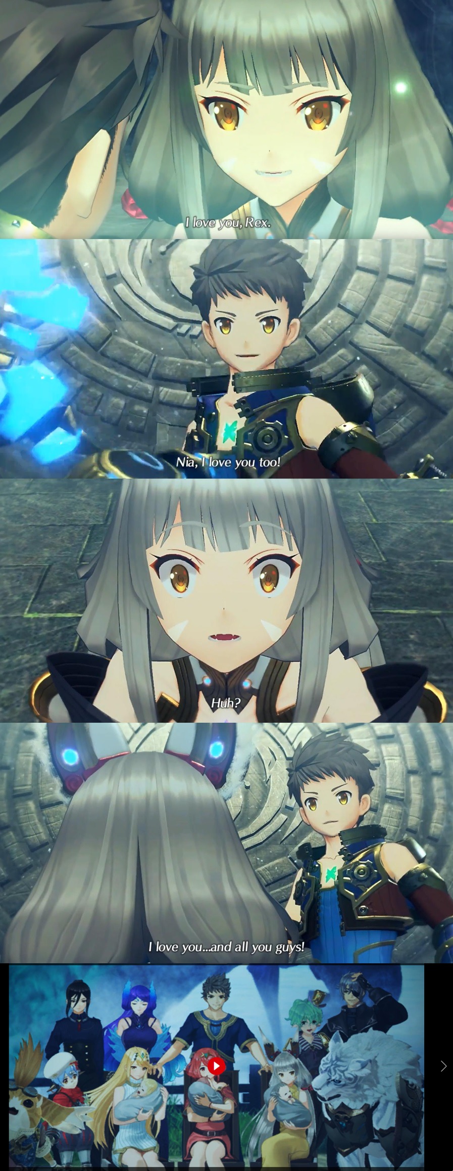 3d, 4boys, 6+girls, adapted_costume, aged_up, baby, brighid_(xenoblade), child