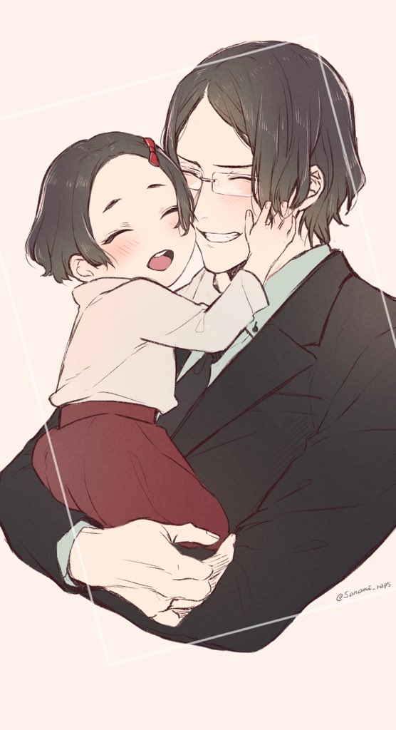 1boy, 1girl, black_hair, black_jacket, black_necktie, blush, bow, child