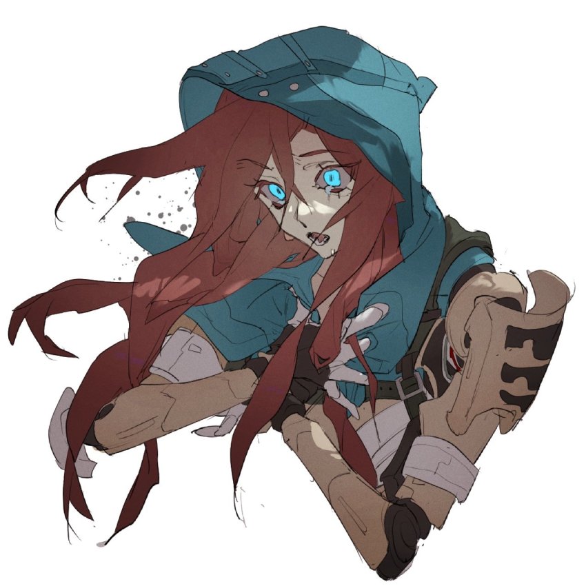 1girl, animification, apex_legends, ash_(titanfall_2), ash_(titanfall_2)_(cosplay), ashleigh_reid, brown_hair, collarbone