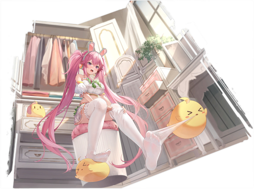 1girl, artist_request, azur_lane, breasts, detached_sleeves, emanuele_pessagno_(azur_lane), emanuele_pessagno_(backstage_blunders)_(azur_lane), headset