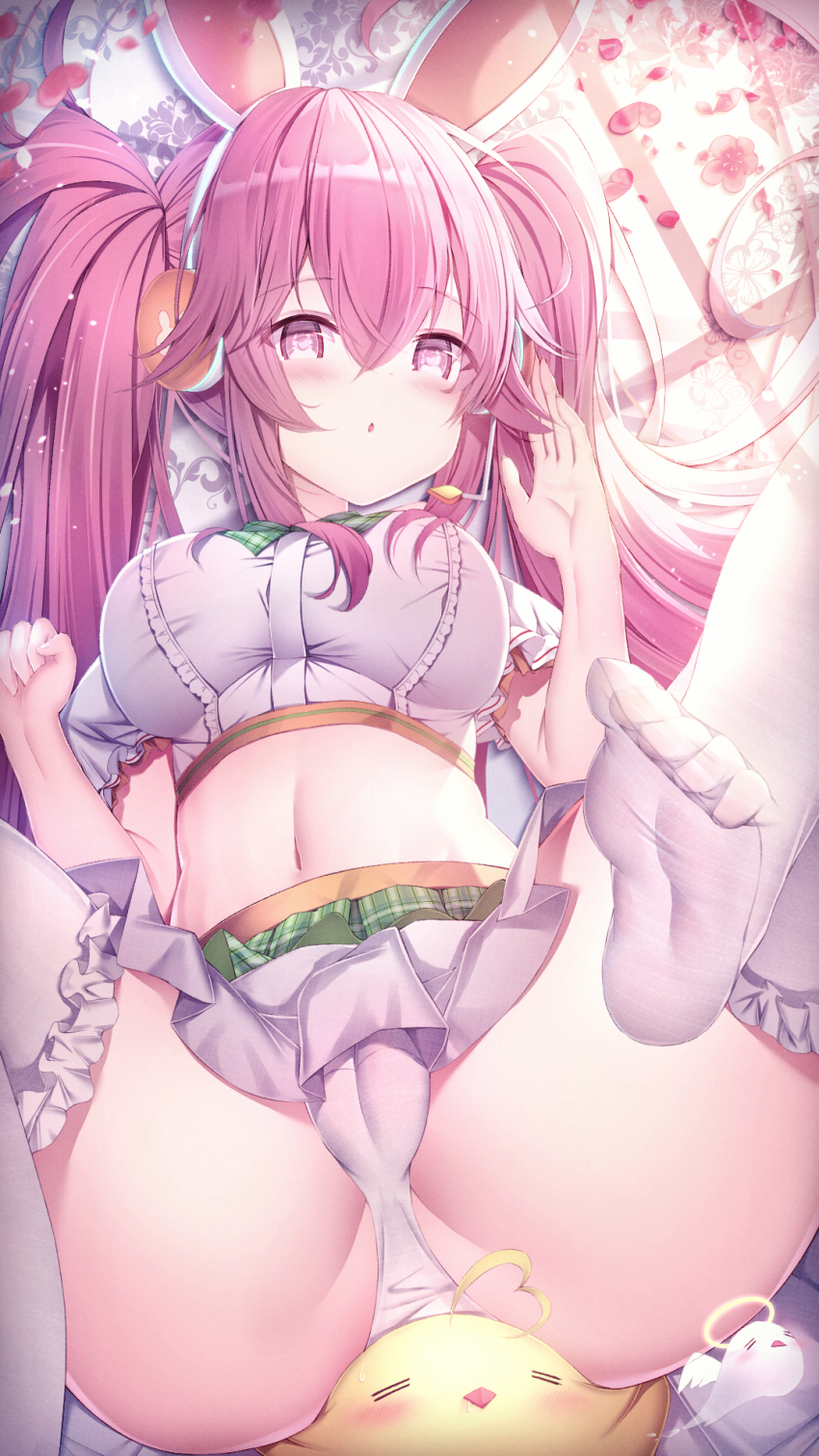 1girl, :o, animal_ears, ass, azur_lane, blush, breasts, cameltoe