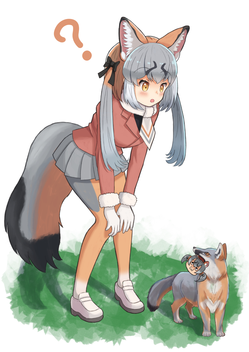 animal_costume, animal_ear_fluff, animal_ears, asama_fumi, blazer, fox, fox_ears, fox_girl