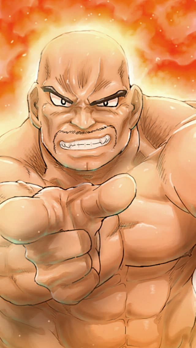 1boy, abs, bald, bara, dragon_ball, dragonball_z, facial_hair, goatee