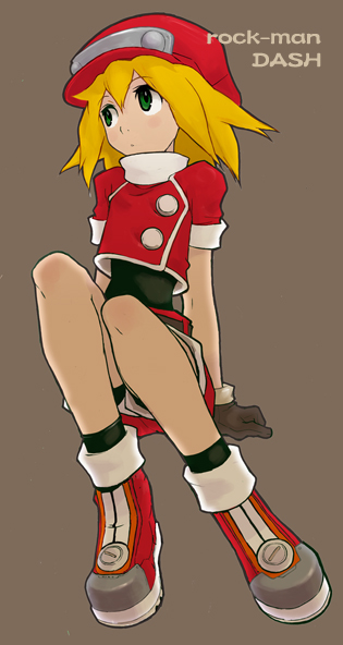 1girl, abe_jun, bad_id, bad_pixiv_id, belt, blonde_hair, newsboy_cap, capcom