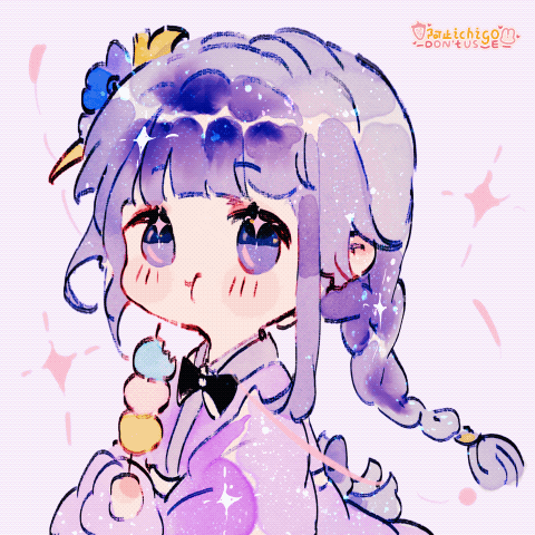 :t, animated, animated_gif, azhiichigo, braid, chibi, dango, eating