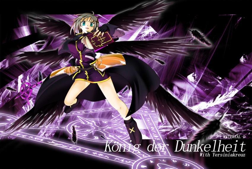 1girl, book, eternalchaos, eternalchaos_(artist), female_focus, fingerless_gloves, gloves, green_eyes