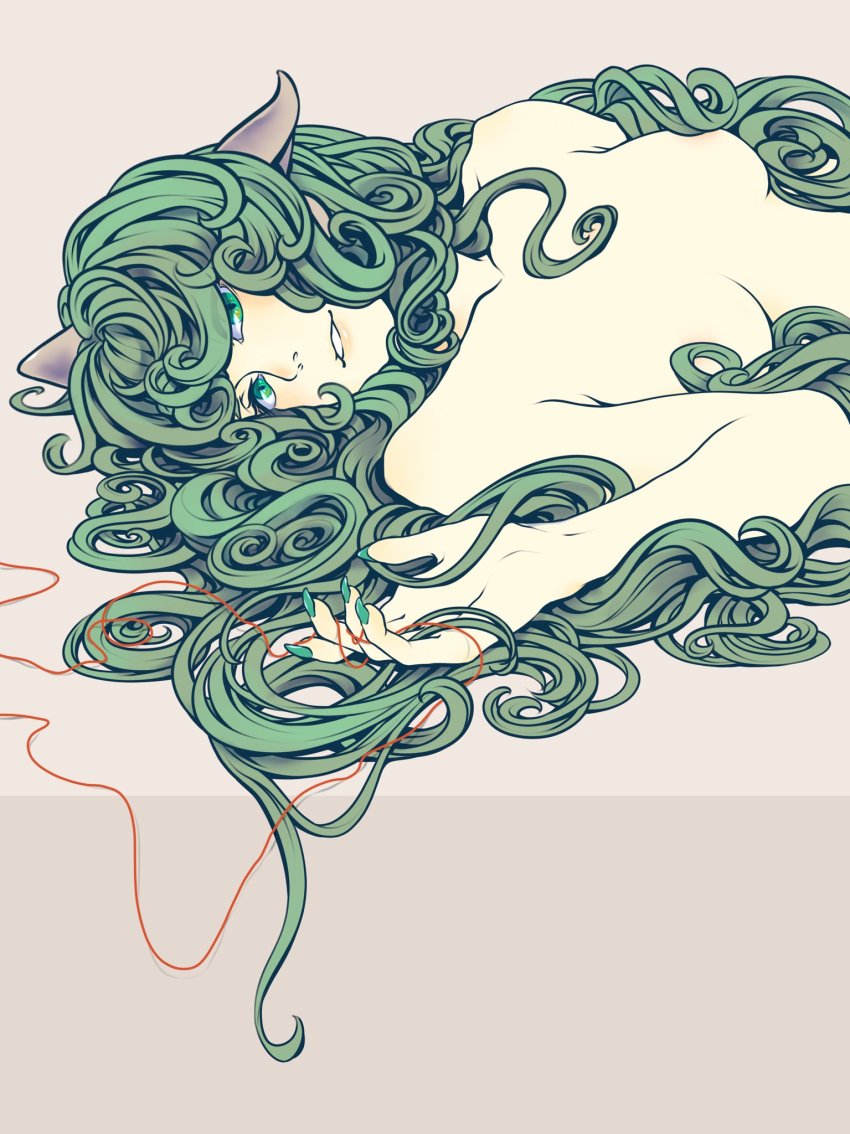 1girl, aqua_hair, blush, breasts, clenched_teeth, collarbone, commentary_request, convenient_censoring