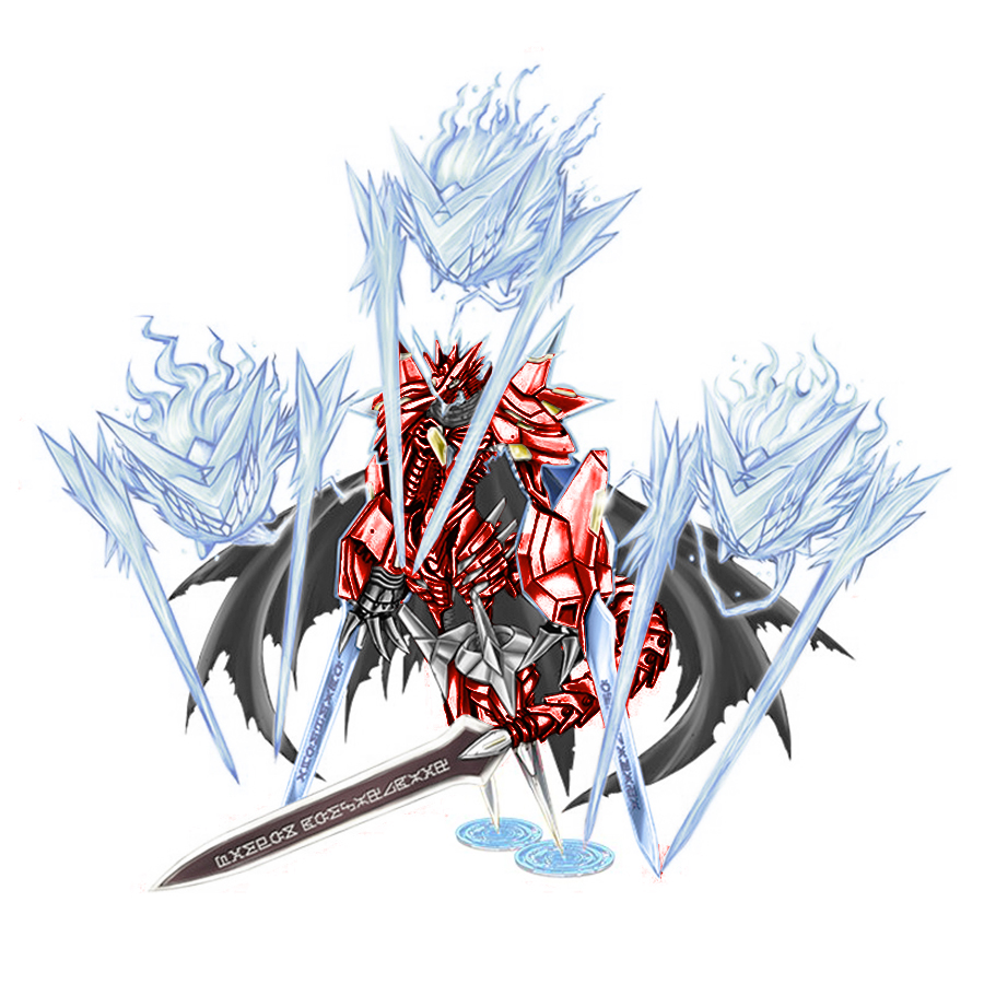 cape, claws, digimon, digimon_rearise, energy, jesmon, jesmon_(anniversary_ver.), knight, spikes, sword, weapon