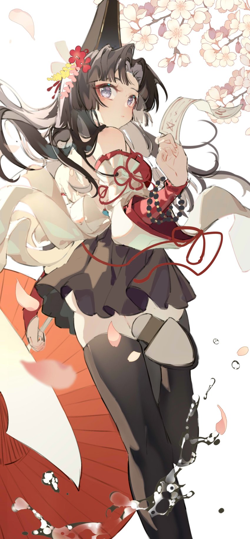 1girl, absurdres, ass, bare_shoulders, bead_bracelet, beads, blush, bracelet