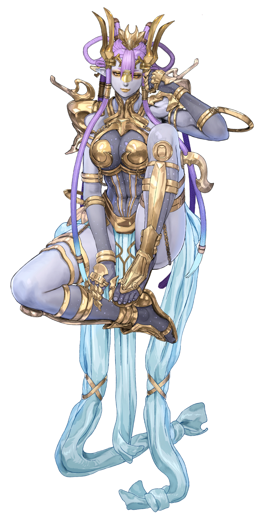 1girl, breasts, highres, large_breasts, malkya, malkya_trathen, official_art, solo