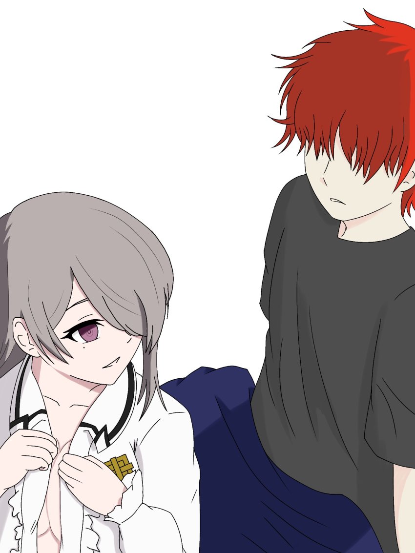 1boy, 1girl, brown_hair, captain_(honkai_impact), couple, dress, gabkur, highres