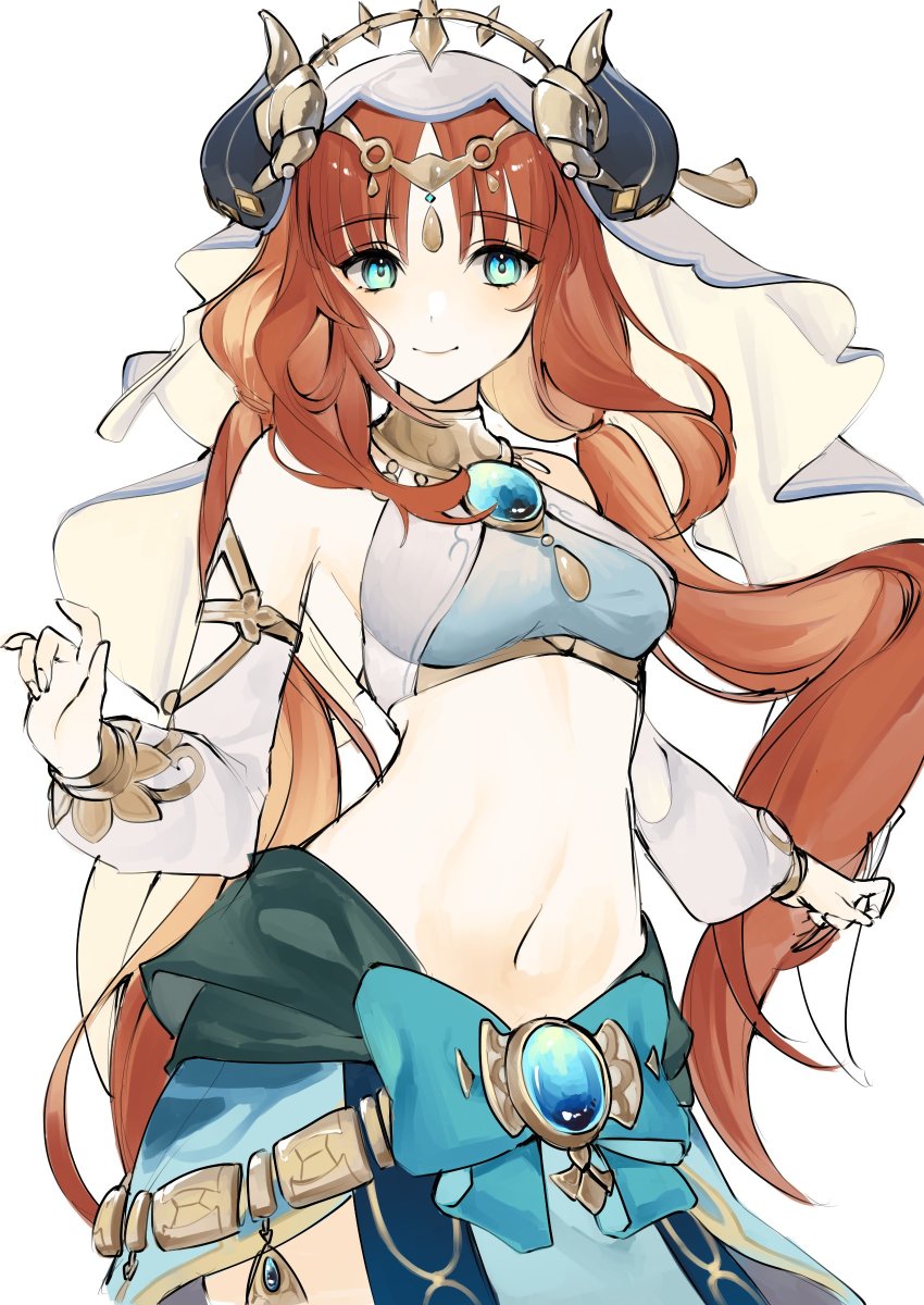 1girl, absurdres, aqua_eyes, bare_shoulders, blue_bow, blue_gem, blush, bow