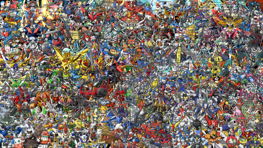 009_re:cyborg, 00_gundam, 00_qan[t], 6+boys, 6+girls, 6+others, 8_man_(series), 8man, absolutely_everyone, absurdly_detailed_composition, absurdres, ac_japan, acrobunch, aestivalis, after_war_gundam_x, ai_no_senshi_rainbowman, ai_tenshi_densetsu_wedding_peach, akai_koudan_zillion, akatsubaki, akuu_daisakusen_srungle, albegas, alcia_grace, alexander_(boukoku_no_akito), alexander_(code_geass), andou_mahoro, android, angelic_layer, annotated, annotation_request, ao_no_roku-gou, aoi_umi_no_tristia, aoki_ryuusei_spt_layzner, appleseed, aquarion_(series), aquarion_evol, aquarion_evol_(mecha), argento_soma, ariel_(mecha), ariel_(novel), arigato_usagi, arm_slave_(mecha), armored_trooper, arnval_mk2, arthur_(microman), arx-7_arbalest, asagi_marin, astroganger, astroganger_(robot), asura_cryin', atom_(tetsuwan_atom), av-98_ingram, b't_x, b-da_calibur, b-daman, b-daman_bakugaiden, b-daman_bakugaiden_victory, bad_id, bad_pixiv_id, baikanfu, bakuretsu_tenshi, baldios, baldr_(series), baldr_force, baldr_force_exe_resolution, baratack, basquash!, bastof_lemon, baxingar, beast_machines, beast_wars, beast_wars:_transformers, beast_wars_ii, beast_wars_neo, beeton_(robokko_beeton), beginning_30_gundam, bellcross, betterman, big_convoy, big_o_(mecha), bikkuriman, billbine, bishoujo_yuugekitai_battle_skipper, bismarck_(mecha), bismarck_(sei_juushi_bismarck), black_selena, blade_liger, blader, blocker_gundan_4_machine_blaster, blue_gender, bokurano, bomberman, bosspalder, braiger, brain_powered, break-age, break_blade, briareos_hecatonchires, brigadoon, bubblegum_crisis, busou_shinki, buster_machine_7, casshan_robot_hunter, casshern, casshern_(series), char's_counterattack, chibi, chikyuu_boei_kigyou_dai-guard, chise_(saishuu_heiki_kanojo), chou_hatsumei_boy_kanipan, chou_kidou_densetsu_dinagiga, chou_kousoku_galvion, chou_mashin_eiyuuden_wataru, chou_tokkyu_hikarian, choudenji_machine_voltes_v, choudenji_robo_combattler_v, chougattai_majutsu_robo_ginguiser, chouja_raideen, choujikuu_kidan_southern_cross, choujikuu_seiki_orguss, choujikuu_yousai_macross, choujin_sentai_baratack, choujuu_kishin_dancouga, choujuushin_gravion, chouriki_robo_galatt, chousoku_henkei_gyrozetter, chromedome, circular_saw, claiomh_solais_(kyoushirou_to_towa_no_sora), code_geass, code_geass:_boukoku_no_akito, combattler_v_(robot), command_gundam, commentary_request, convoy_(armada), crayon_shin-chan, crossover, cutie_honey, cutie_honey_(character), cyborg, cyborg_009, cyborg_kuro-chan, cybot_robochi, cybuster, cyguard, d-1, d-1_devastator, dai-guard, dai-guard_(robot), dai_atlas, daigo_ootaki, daigunder, daigunder_(robot), daikengou, daikuu_maryuu_gaiking, daikyojin, daimaju_gekitou:_hagane_no_oni, daimos, daiooja, dairugger_xv_(mecha), daitarn_3, daltanious, danball_senki, dancouga, dancouga_(series), dancouga_nova, dangaioh_hyper_combat_unit, dangaiou, dangaizer, dangaizer_3, dangan_(basquash), danguard_ace, dann_of_thursday, dead_heat_(anime), delinger, delphine_(break_blade), demonbane, demonbane_(mecha), dendou, dendrobium_schema, dennou_boukenki_webdiver, densetsu_kyojin_ideon, densetsu_no_yuusha_da-garn, destiny_gundam, devadasy, diapolon, digimon, digimon_(creature), digimon_xros_wars, dinagiga, dino_tyranno, dinobreaker, dinozone, divergence_eve, dog_the_dark, dolores, doraemon, doraemon:_nobita_to_tetsujin_heidan, doraemon_(character), doraemon_(nippon_tv_douga), doremi_robo, dougram, dr._slump, dragon's_heaven, dragon_blue, drill, drossel_von_flugel, dual!_parallel_trouble_adventure, dulgar, dyogrammaton, energy_sword, escaflowne, eureka_seven, eureka_seven_(series), eureka_seven_ao, eva_01, evangelion_(mecha), eve_no_jikan, everyone, f91_gundam, fire_convoy, fire_j-decker, fire_valkyrie, fireball_(series), five_star_stories, flag_(anime), flying, freedom_gundam, fuego, full_metal_panic!, g-saviour_gundam, g_gundam, gad_guard, gaia_(mars), gaiking, gaiking:_legend_of_daikuu_maryuu, gaiking_(dmg), gaiking_the_great, gakeen, gakusaver, galatt, galaxy_angel, galaxy_angel_rune, galaxy_convoy, galient, galvion_circus_i, ganbare_goemon, gankutsuou, gaogaigar, garbin, garland_(megazone_23), gasaraki, gasshin_sentai_mechander_robo, gawain_(code_geass), gear_senshi_dendou, gekiganger_3, gekiganger_3_(mecha), geneshaft, genesic_gaogaigar, genki_bakuhatsu_ganbaruger, genmu_senki_leda, genshiken, get_ride!_amdriver, get_ride_amdriver, getter-1, getter_1_(new_getter_robo), getter_dragon, getter_go, getter_robo, getter_robo_(classic), getter_robo_g, getter_robo_go, giant_gorg, giant_robo, giant_robo_(mecha), ginga_hyouryuu_vifam, ginga_ojou-sama_densetsu_yuna, ginga_reppuu_baxingar, ginga_senpuu_braiger, ginga_shippuu_sasuraiger, ginguiser, ginguiser_(mecha), giniro_no_olynssis, ginsoukikou_ordian, gintama, gladion_(webdiver), god_ginrai, god_gravion, god_gundam, god_mazinger, god_mazinger_(robot), god_raideen, god_raijin-oo, god_sigma, godam, godannar, godmars, gold_lightan, golion_(mecha), gorg, goshogun, gothicmade_(mecha), gouriki_(steam_detectives), govarian, gowappaa_5_godam, graduation_(series), grand_convoy, granzort, great_da-garn_gx, great_dangaioh, great_dangaioh_(mecha), great_exkaiser, great_fighbird, great_gambaruger, great_goldran, great_grand_braver, great_mazinger, great_mazinger_(robot), great_might_gaine_perfect_mode, grendizer, groizer_x, groizer_x_(mecha), gunbuster, gundam, gundam_00, gundam_0080, gundam_0083, gundam_00_a_wakening_of_the_trailblazer, gundam_08th_ms_team, gundam_age, gundam_age-1, gundam_age-1_normal, gundam_age-1_titus, gundam_alex, gundam_astray_red_frame, gundam_double_x, gundam_ez8, gundam_f91, gundam_g-saviour, gundam_gp-03_stamen, gundam_mk_ii, gundam_ms_igloo, gundam_seed, gundam_seed_astray, gundam_seed_c.e._73:_stargazer, gundam_seed_destiny, gundam_stargazer, gundam_unicorn, gundam_wing, gundam_zz, gundress, gunparade_orchestra, gunpla_builders_beginning_g, gunvarel, gunvarrel, gunxsword, gurren-lagann, guru_guru_town_hanamaru-kun, gyakuten!_ippatsuman, gyakuten-oh, hades_project_zeorymer, hagane_(daimaju_gekitou:_hagane_no_oni), hamos_the_green_chariot, hana_no_utame_gothicmade, hanamaru_king, haou_taikei_ryuu_knight, hatsumei_boy_kanipan, havwc, heat_guy_j, herachrist, heroic_age, heroman, heroman_(robot), highres, hikaru_(angelic_layer), homura_(hiwou), horizon_ariadust, horns, hoshi_no_koe, humanoid_robot, hyakujuu-ou_golion, hyper_captain_gundam, hyper_jet_robo, iczer_(series), iczer_dragon, iczer_reborn, iczer_robo, ideon, idolmaster, idolmaster_xenoglossia, igpx, imber, impact_(ganbare_goemon), infinite_stratos, infinity_(uchuu_no_stellvia), ingrid_(megami_kouhosei), innocent_venus, isekai_no_seikishi_monogatari, j9_series, j_(heat_guy_j), jango_(bakuretsu_tenshi), jenus_dira, jet_siegel, jetter_mars, jetter_mars_(robot), jinki, joey_jones, junerin_(kirameki_project), justeen, justeen_omega, juuoumaru, juusenki_l-gaim, juushin_liger, juushin_liger_(character), juusou_kikou_dancouga_nova, kagurazaka_yuna, kaien_(gintama), kaiketsu_jouki_tanteidan, kaiser_fire_(mecha), kakuseijin_no._1, kamisama_dolls, kannazuki_no_miko, kantam_robo, karakuri_kengou_den_musashi_lord, karakuri_kiden_hiwou_senki, kenran_butou_sai, keroro, keroro_gunsou, keroro_robo, key_the_metal_idol, kibou-gou, kid_(hatsumei_boy_kanipan), kidou_keisatsu_patlabor, kidou_senkan_nadesico, kidou_senkan_nadesico_-_prince_of_darkness, kikou-kai_galient, kikou_kantai_dairugger_xv, kikou_keisatsu_metal_jack, kikou_senki_dragonar, kikou_sennyo_rouran, kikou_souseiki_mospeada, king_castle, king_gainer, king_go-saurer, king_squasher, kirameki_project, kisaragi_(mujin_gattai_kisaragi), kisaragi_honey, kishin_heidan, kishin_taisen_gigantic_formula, kiss_dum, kiteretsu_daihyakka, knight_gundam, knight_of_gold, knightmare_frame, ko_seiki_beast_sanjuushi, korosuke, kos-mos, koubu, kousoku_denjin_albegas, koutetsu_jeeg, koutetsu_jeeg_(mecha), koutetsushin_jeeg, kuga_utao, kukuri_(kamisama_dolls), kuro_(cyborg_kuro-chan), kurogane_(asura_cryin'), kurogane_no_linebarrel, kurosshu, kuusou_kagaku_sekai_gulliver_boy, kyatto_ninden_teyandee, kyoukaisenjou_no_horizon, kyoushirou_to_towa_no_sora, kyuukyoku_choujin_r, l-gaim_mk_ii, laserion, layzner, le_deus, legaciam, leotard, liger_zero, lightning_(gad_guard), lightning_west_(hikarian), lime-iro_senkitan, lime_(saber_j), limit-chan, linebarrel, lio_convoy, lyrical_nanoha, machine_robo, machine_robo_bucchigiri_battle_hackers, machine_robo_chronos_no_dai_gyakushuu, machine_robo_rescue, macross, macross_2, macross_7, macross_frontier, macross_frontier:_sayonara_no_tsubasa, macross_plus, macross_zero, madou_king_granzort, madox-01, magic_knight_rayearth, magma_taishi, magma_taishi_(character), magne_robo_gakeen, magnum_ace, mahoromatic, mahou_no_princess_minky_momo, mahou_shoujo_lyrical_nanoha_strikers, maico_(android), maico_2010, makyou_densetsu_acrobunch, makyou_gaiden_le_deus, mark_elf, mark_sein, mars_(yokoyama_mitsuteru), mashin, mashin_eiyuuden_wataru, master_of_epic, mayoi_neko_overrun!, maze_bakunetsu_jikuu, mazinger_(series), mazinger_z, mazinger_z_(mecha), mazinkaiser, mazinkaiser_(robot), mazinkaiser_skl, mazinkaiser_skl_(mecha), mecha, mecha_focus, mecha_peach, mecha_pilot_suit, mechander_robo, medarot, megami_kouhosei, megazone_23, melan_blue, metabee, metal_skin_panic_madox-01, microman, mighty_orbots, mighty_orbots_(robot), military, military_vehicle, mima_tokiko, minky_momo, minkynasa, miracle_shoujo_limit-chan, mirai_robo_daltanious, mobile_suit, mobile_suit_gundam, monochrome, moribito-02, mortar_headd, mospeada, mospeada_(mecha), motion_slit, motoraptor, motoslave, mugen_calibur, mugen_no_ryvius, mugen_senki_portriss, mujin_gattai_kisaragi, multiple_boys, multiple_crossover, multiple_girls, multiple_others, murasame_liger, musashi_(musashi_lord), musha_gundam, muteki_choujin_zambot_3, muteki_koujin_daitarn_3, muteki_ou_tri-zenon, muteki_robo_trider_g7, muv-luv, muv-luv_alternative, muv-luv_total_eclipse, nanajin, nanoca_flanka, nekketsu_saikyou_go-saurer, neo_getter-1, neo_ranga, neo_ranga_(character), neon_genesis_evangelion, new_getter_robo, next_senki_ehrgeiz, ng_knight_lamune_&amp;_40, nichijou, ninja_senshi_tobikage, nirvash, nirvash_(eureka_seven_ao), non-humanoid_robot, nono_(top_wo_nerae_2!), norimaki_arale, nozomi_(hikarian), nt-d, nu_gundam, nyago_king, odin_(danball_senki), oekaki, ogata_rin, ojamajo_doremi, okawari-boy_starzan_s, optimus_primal, optimus_prime, optimus_prime_(animated), optimus_prime_(transformers_prime), ordian, orguss, orguss_(mecha), orguss_02, orguss_02_(mecha), otasuke_sunday, ougon_senshi_gold_lightan, ougon_yuusha_goldran, overman_king_gainer, panda-z, pegas, plawres_sanshirou, power_dolls, protteser, psycho_armor_govarian, r_jetan, r_tanaka_ichirou, rabidly_dog, rahxephon, rahxephon_(mecha), raibird, raideen_(2006), raideen_(mecha), raideen_(series), raiden_(gasaraki), rainbow_seven, rayearth_(character), rean_no_tsubasa, rebuild_of_evangelion, red_baron, red_baron_(anime), red_jack_armor, relic_armor_legaciam, restol_machine_3, restol_special_rescue_squad, revision, rideback, rinne_no_lagrange, riruru_(doraemon), robochi, robokko_beeton, robot, robot_animal, robot_carnival, robotan, robotan_(robot), robotics;notes, rodimus_prime, rokushin_gattai_godmars, rpg_densetsu_hepoi, run=dim, rx-78-2_gundam, ryuubi_gundam, ryuujinmaru, ryuuoumaru, ryuuseiki_gakusaver, s_(next_senki_ehrgeiz), saber_marionette_j, sagano_(sailor_victory), saikyou_robo_daiooja, sailor_victory, saint_dragon, saishuu_heiki_kanojo, saizansu, sakamoto_(nichijou), sakura_taisen, sakurano_otoha, sammy_(eve_no_jikan), sarg, sasuraiger_(mecha), saurstar, saw, science_adventure, science_fiction, scopedog, sd_command_chronicles, sd_gundam, sd_gundam_force, sd_gundam_gaiden, sd_gundam_sangokuden, sd_sengokuden, sei_juushi_bismarck, seijuuki_cyguard, seisenshi_dunbine, sengoku_bushou_retsuden_bakufuu_douji_hissatsuman, sengoku_majin_goshogun, senki_zesshou_symphogear, sentou_mecha_xabungle, shaft_(geneshaft), shaian_(robot), shield, shimamura_joe, shin_getter-1, shin_getter_robo, shin_getter_robo_vs_neo_getter_robo, shin_jeeg, shin_mazinger_shougeki!_z-hen, shin_mazinger_z, shinkon_gattai_godannar!!, shinonome_nano, shinonono_houki, shinzou_ningen_casshern, shippu!_iron_leaguer, shishunki_bishoujo_gattai_robo_z-mind, shoutmon_x7_superior_mode, silber_olynssis, single_horn, six_majin, sky_girls, solar_aquarion, solty_rei, solty_revant, sora_wo_kakeru_shoujo, sotsugyou_graduation, soukou_kihei_votoms, soukou_kihei_votoms:_case;irvine, soukou_kihei_votoms:_pailsen_files, soukou_no_strain, soukyuu_no_fafner, sousei_no_aquarion, sousei_seiki_devadasy, southern_cross, spartas, srungle_(mecha), srx, star_driver, star_saber_(transformers), starsylph, strain_lambda, subaru_nakajima, super_fire_dagwon, super_gundam, super_robot_wars, super_robot_wars_og_divine_wars, super_robot_wars_og_the_inspector, super_robot_wars_original_generation, super_robot_wars_original_generation_2, super_robot_wars_the_lord_of_elemental, susanoo_(yamato_takeru), sword, sxano-x, tachibana_hibiki_(symphogear), tactical_surface_fighter, taiyou_no_kiba_dougram, taiyou_no_shisha_tetsujin_28-gou, taiyou_no_yuusha_fighbird, takamiya_teppei, take_no_yamikazuchi, tamiya_yuuji, tatakae!!_iczer-1, tauburn_(star_driver), techno_police_21c, technoid, tekkaman_blade, tenamon'ya_voyagers, tengen_toppa_gurren_lagann, tenkuu_danzai_skelter_heaven, tenkuu_no_escaflowne, tenzan, tetsujin_28, tetsujin_28-gou, tetsujin_28-gou_fx, tetsujin_fx, tetsuwan_atom, the_big_o, time_bokan_(series), time_patrol-tai_otasukeman, tobikage, tokusou_kihei_dorvack, tondemo_senshi_muteking, too_many, tooru_ki, top_wo_nerae!, top_wo_nerae!_(series), top_wo_nerae_2!, toushi_gordian, toushou_daimos, transformers, transformers:_animated, transformers:_armada, transformers:_car_robots, transformers:_cybertron, transformers:_energon, transformers:_generation_1, transformers:_japanese_generation_1, transformers:_prime, transformers:_super-god_masterforce, transformers:_the_headmasters, transformers:_victory, transformers:_zone, transformers_unicron_trilogy, tri-zenon, tricharger, trider_g7, turn_a_gundam, turn_a_gundam_(mobile_suit), twinbee, twinbee_(character), twinbee_paradise, uchuu_majin_daikengou, uchuu_no_kishi_tekkaman, uchuu_no_stellvia, uchuu_senshi_baldios, uchuu_taitei_god_sigma, ufo_robo_grendizer, ufo_senshi_dai_apolon, unicorn_gundam, v2_gundam, vaisaga, vandread, vandread_dita, variable_fighter, vector_versus, vf-0s, vf-1, vf-1j, vf-25, vf-2ss, victory_gundam, video_warrior_laserion, viewtiful_joe, vifam, viper's_creed, vital_guarder, voltes_v_(mecha), vox_aura, vs_knight_lamune_&amp;_40_fire, wakusei_robo_danguard_ace, weapon, white_leotard, wing_gundam_zero, x_(b't_x), xabungle_(mecha), xenosaga, xfj-01a_shiranui, yamato_takeru, yatter-wan, yatterman, yattodetaman, yf-19, yf-29, yukimura_(lime-iro_senkitan), yuu_brain, yuuho-san, yuusha_exkaiser, yuusha_keisatsu_j-decker, yuusha_ou_gaogaigar, yuusha_ou_gaogaigar_final, yuusha_raideen, yuusha_series, yuusha_shirei_dagwon, yuusha_tokkyuu_might_gaine, z-knight, z-mind, zaion:_i_wish_you_were_here, zambot_3, zanda_claus, zearth, zegapain, zegapain_altair, zender_gorilla, zenderman, zentrix, zeorymer, zephyr_(ryu_knight), zeta_gundam, zeta_gundam:_a_new_translation, zeta_gundam_(mobile_suit), zettai_muteki_raijin-oo, zeus_(zentrix), zoids, zoids_chaotic_century, zoids_genesis, zoids_shinseiki/zero, zone_of_the_enders, zone_of_the_enders:_dolores_i, zone_of_the_enders_(series), zudah, zz_gundam