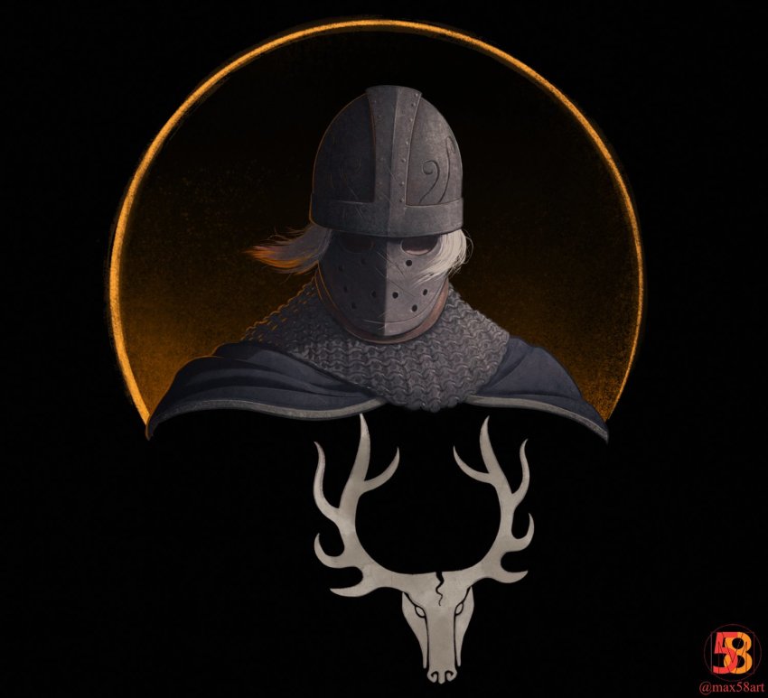 armor, chainmail, creighton_of_mirrah, dark_souls_(series), dark_souls_ii, facing_viewer, full_armor, helmet