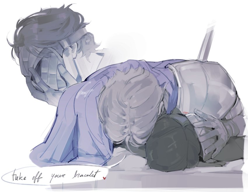 2boys, armor, blue_cape, boy_on_top, brown_hair, cape, dark-skinned_male, dark_skin