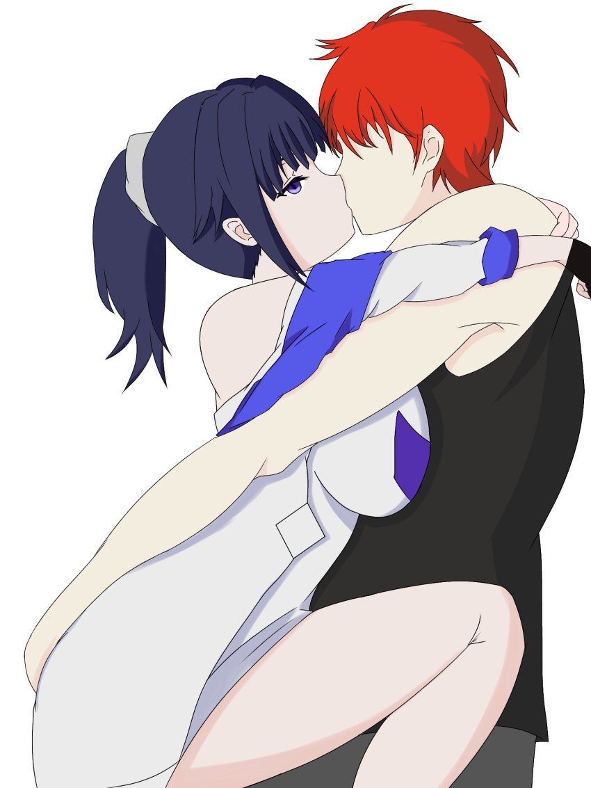 1boy, 1girl, english_text, gabkur, hetero, highres, honkai_(series), honkai_impact_3rd