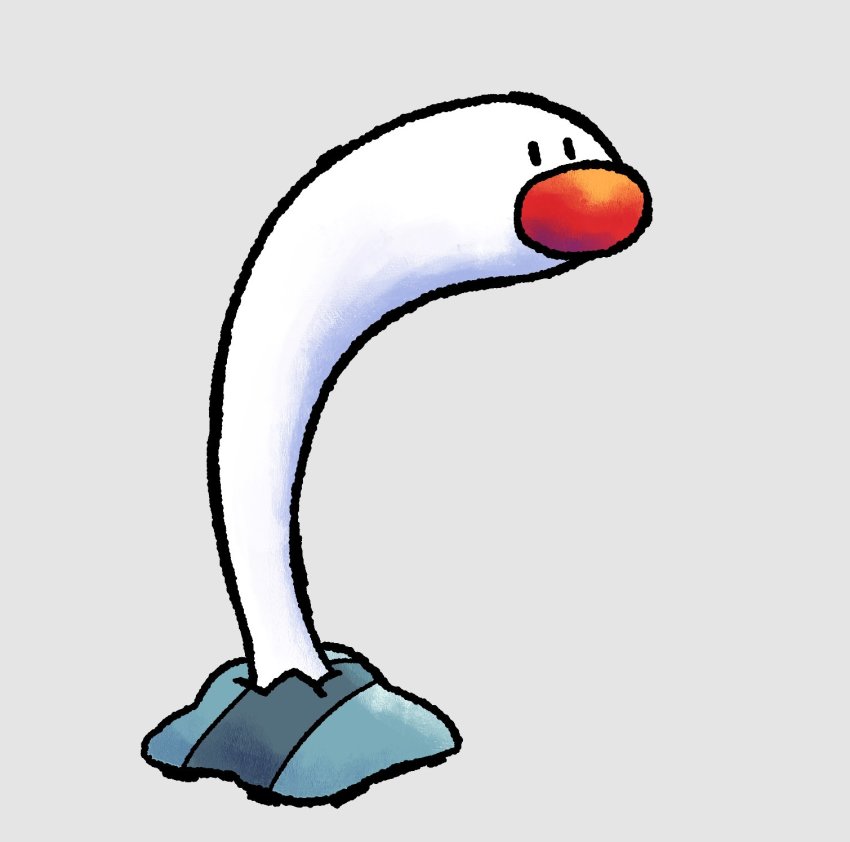 large_nose, black_eyes, grey_background, highres, mario_(series), nintendo, no_humans, parody