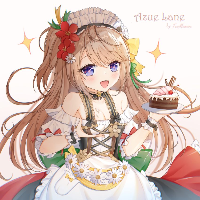 +_+, 1girl, alfredo_oriani_(azur_lane), alternate_costume, azur_lane, blue_eyes, breasts, brown_hair