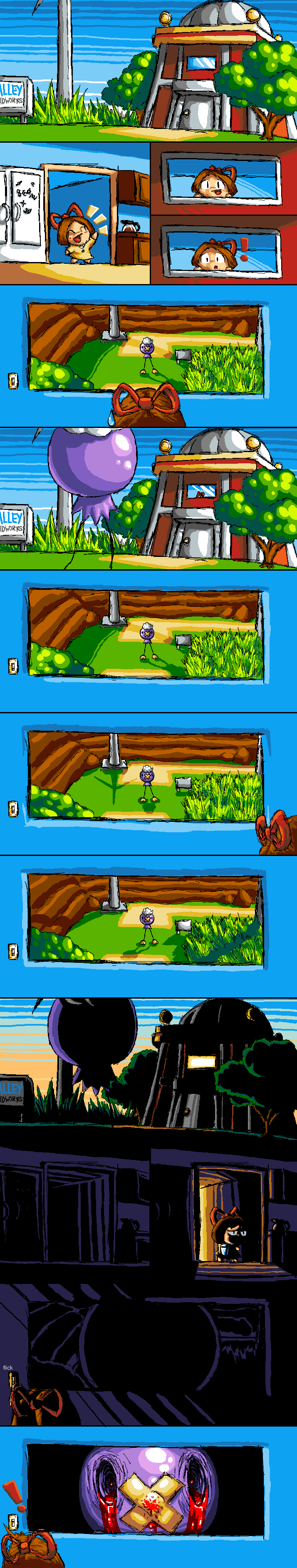 !, 00s, ^^^, absurdres, artist_request, blood, building, child