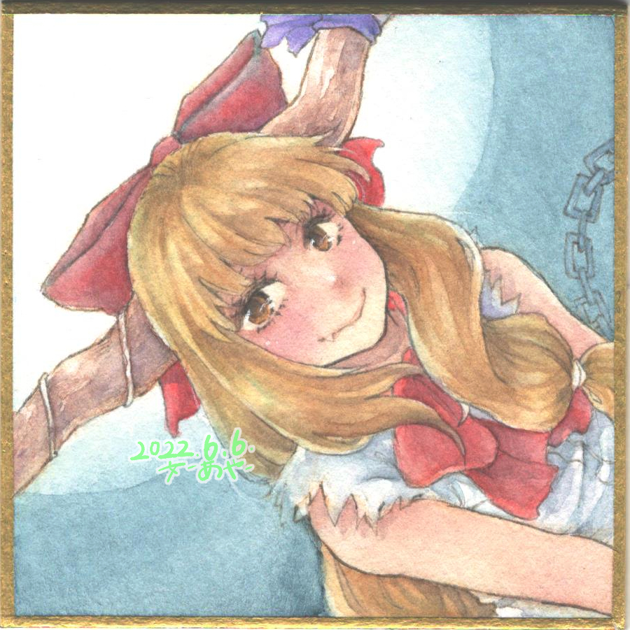 1girl, bare_shoulders, bow, bowtie, brown_eyes, brown_hair, chain, closed_mouth