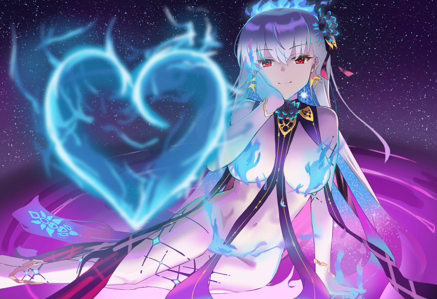 1girl, absurdres, armor, bikini_armor, blush, breasts, censored_nipples, cleavage