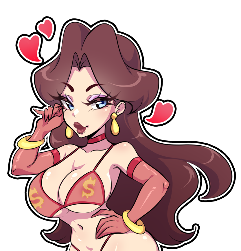 1girl, bangle, bare_shoulders, bikini, black_outline, blue_eyes, bracelet, breasts