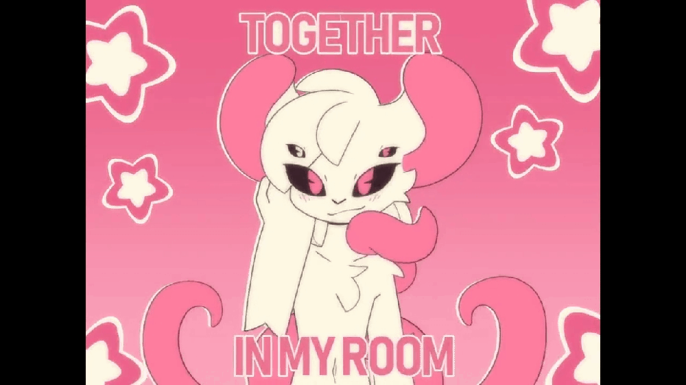 animated, animated_gif, dancing, furry, furry_male, male_focus, non-web_source, nude, reggie_(rustfiends)