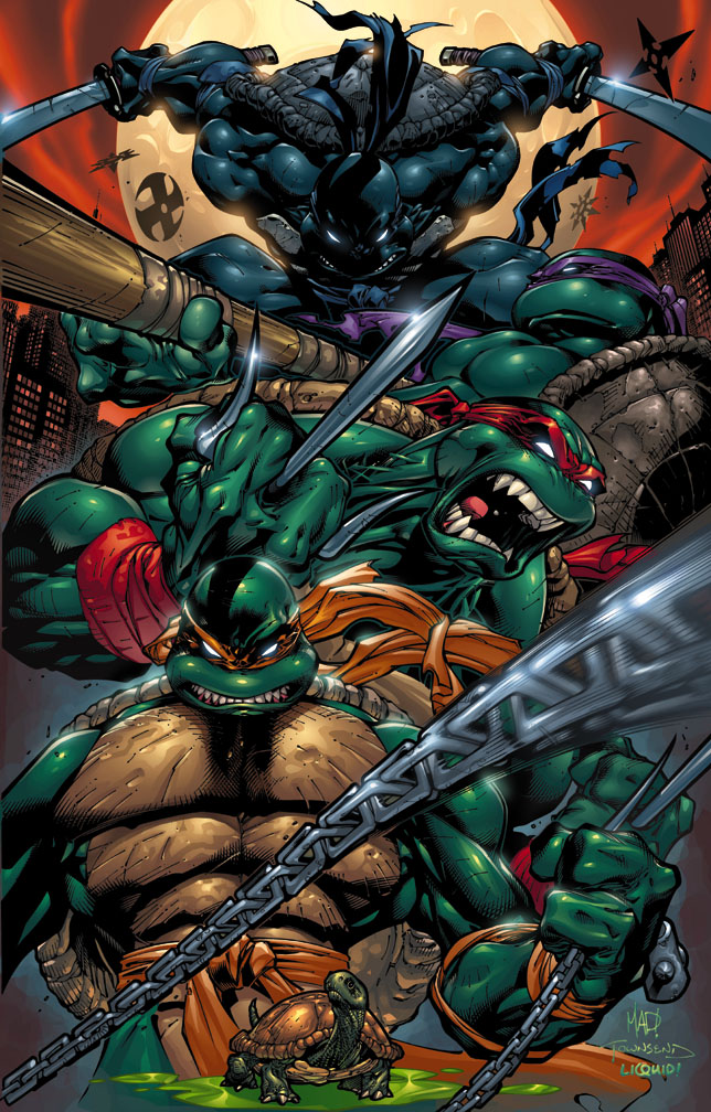 4boys, aron_lusen, bandana, bo_staff, chain, christian_lichtner, cityscape, donatello_(tmnt)