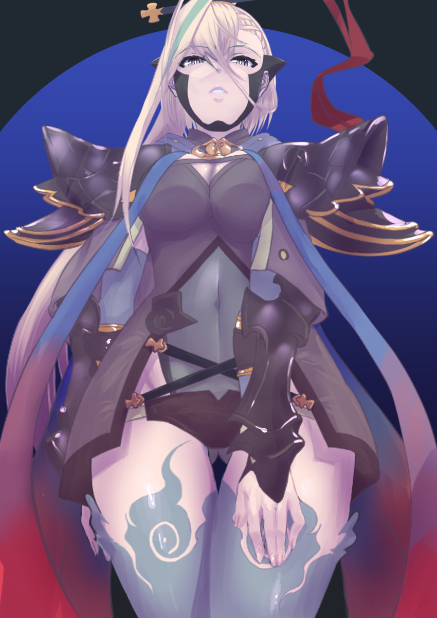 1girl, absurdres, covered_navel, fate/grand_order, fate_(series), grey_eyes, highres, huyan_zhuo_(fate)