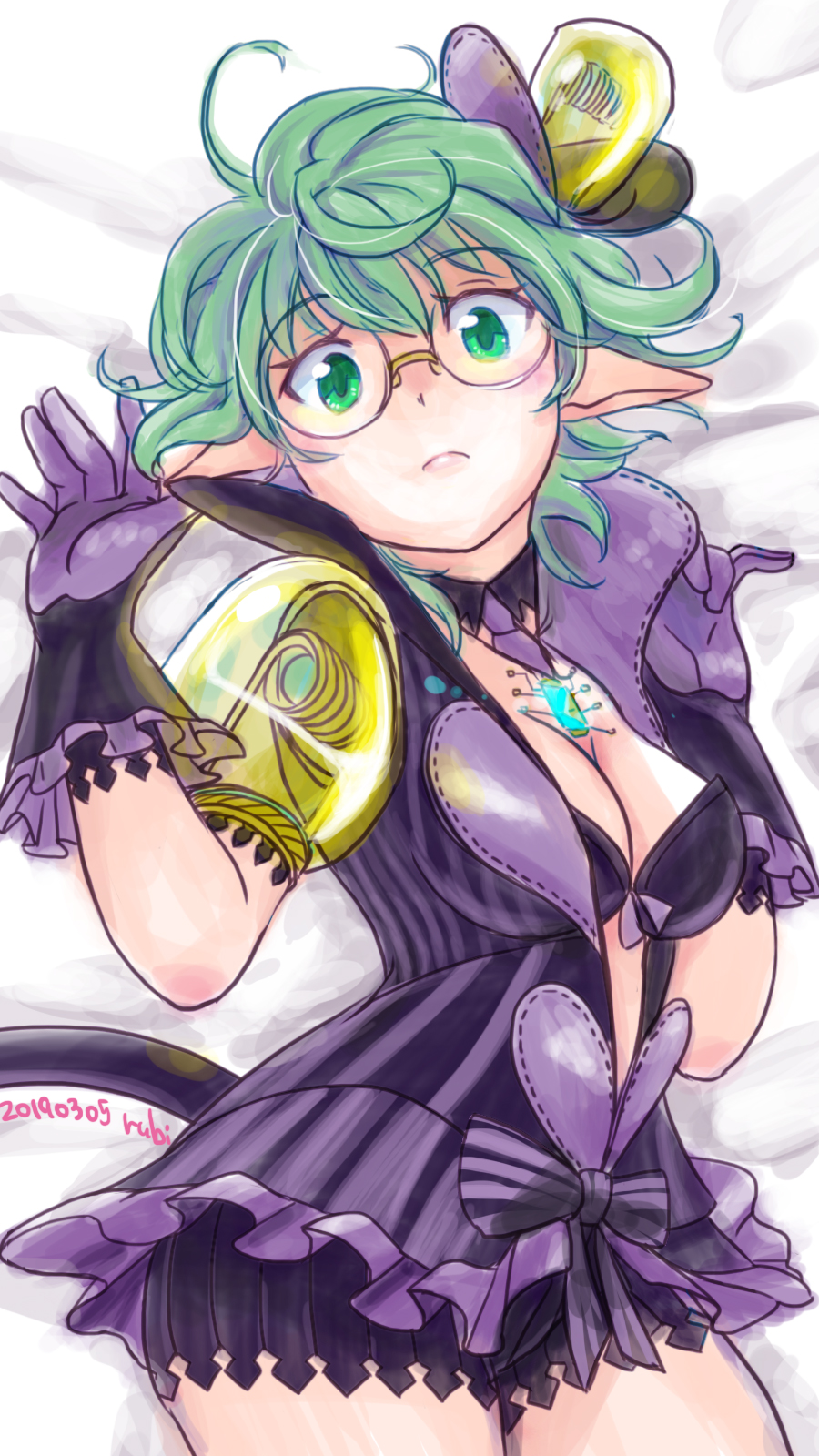 1girl, 2019, bra, breasts, chest_jewel, cleavage, closed_mouth, dakimakura_(medium)