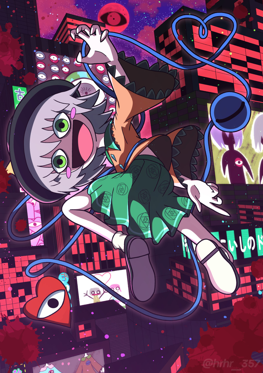 1girl, absurdres, black_boots, black_hat, blood, blouse, blush, boots