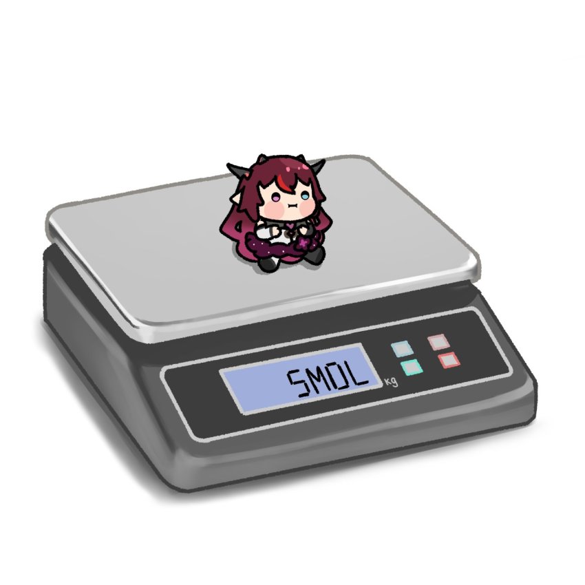 1girl, blue_eyes, chibi, crystal_wings, heterochromia, highres, hololive, hololive_english