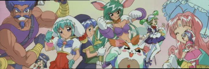 6+girls, aqua_(puchi_carat), by_(puchi_carat), c-mond, cleopatra_fortune, dearl_aragonite, multiple_girls, opa_(puchi_carat)