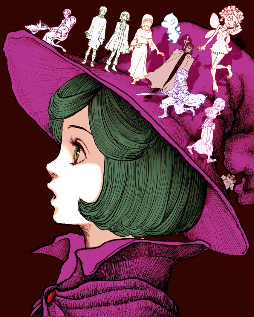 5boys, 6+girls, armor, arms_behind_back, barefoot, berserk, berserker_armor, bob_cut