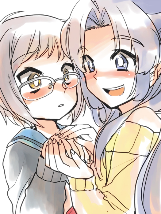 10s, asakura_ryoko, bad_id, bad_pixiv_id, blue_eyes, blue_hair, brown_eyes, cardigan