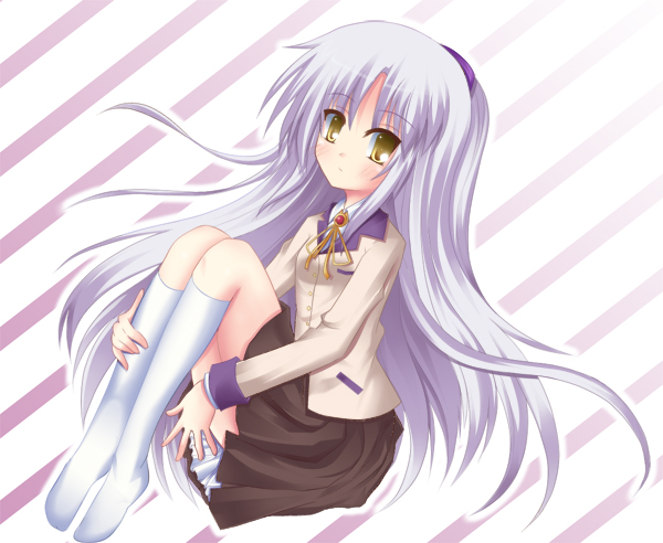 10s, 1girl, angel_beats!, bad_id, bad_pixiv_id, blazer, female_focus, gero-dog