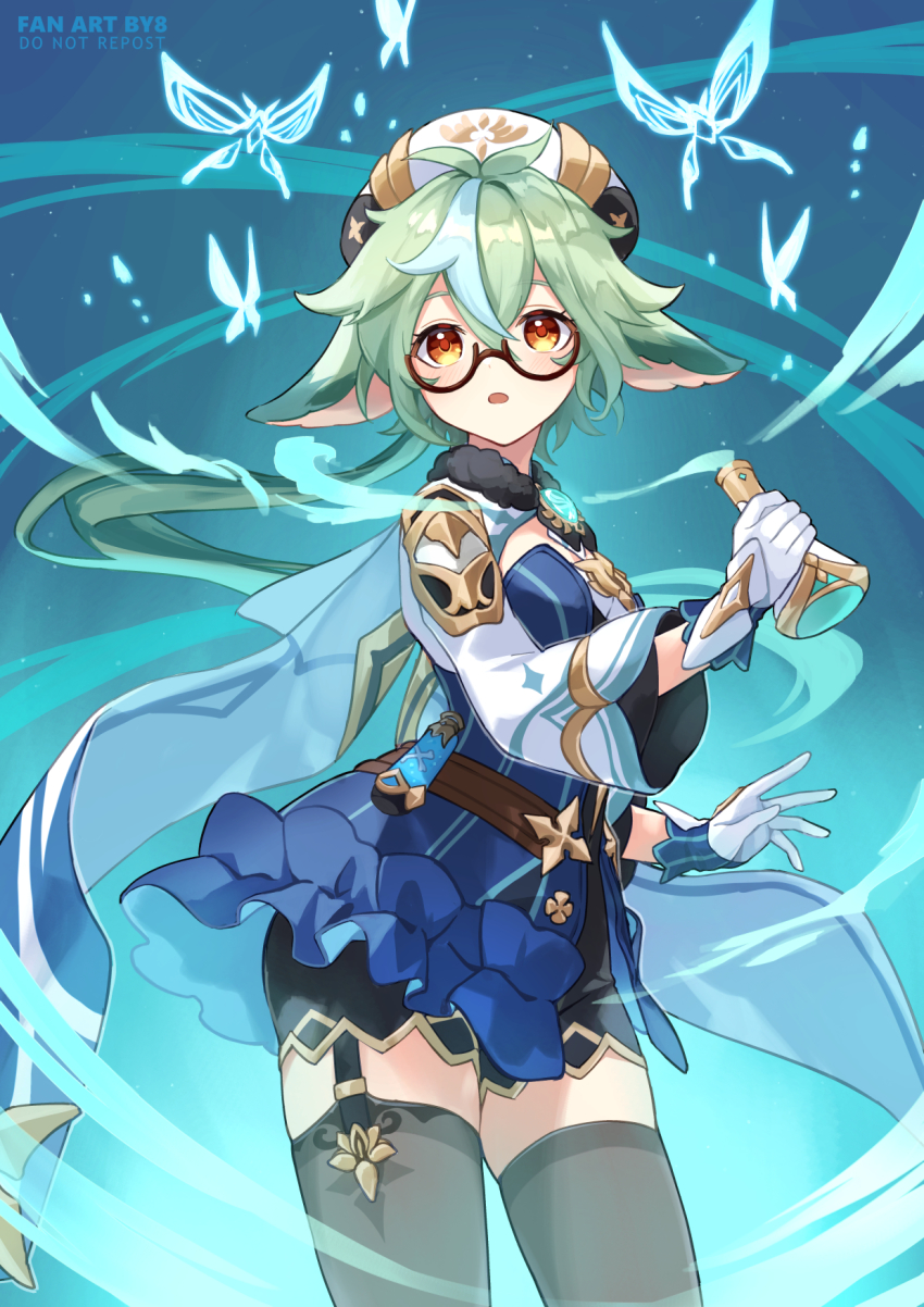 1girl, 8_(e_uu88), :o, animal_ears, artist_name, belt, black_garter_straps, black_leotard