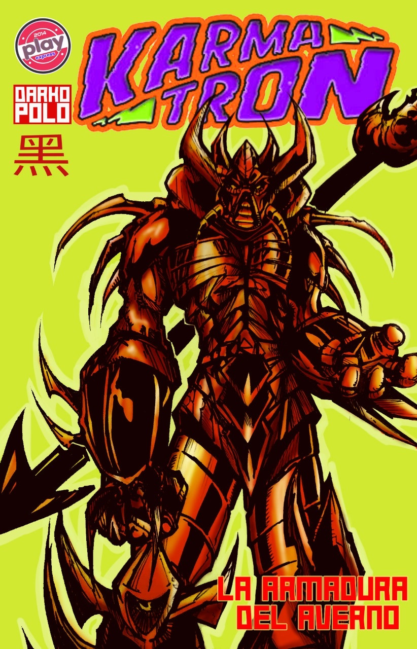 2014, alien, asura_(karmatron), blade, comic, commentary, cover, darkopolo