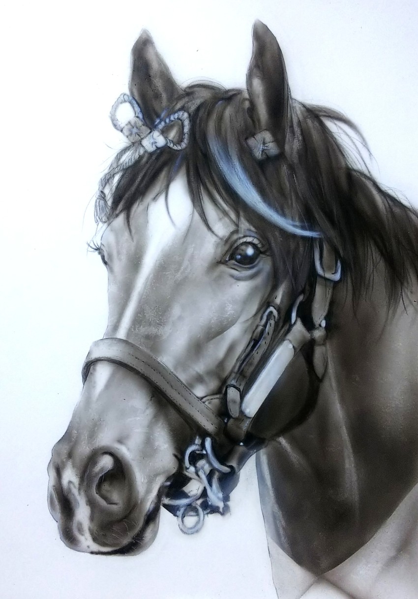 1girl, absurdres, daiwa_scarlet_(racehorse), highres, horse, solo, tagme